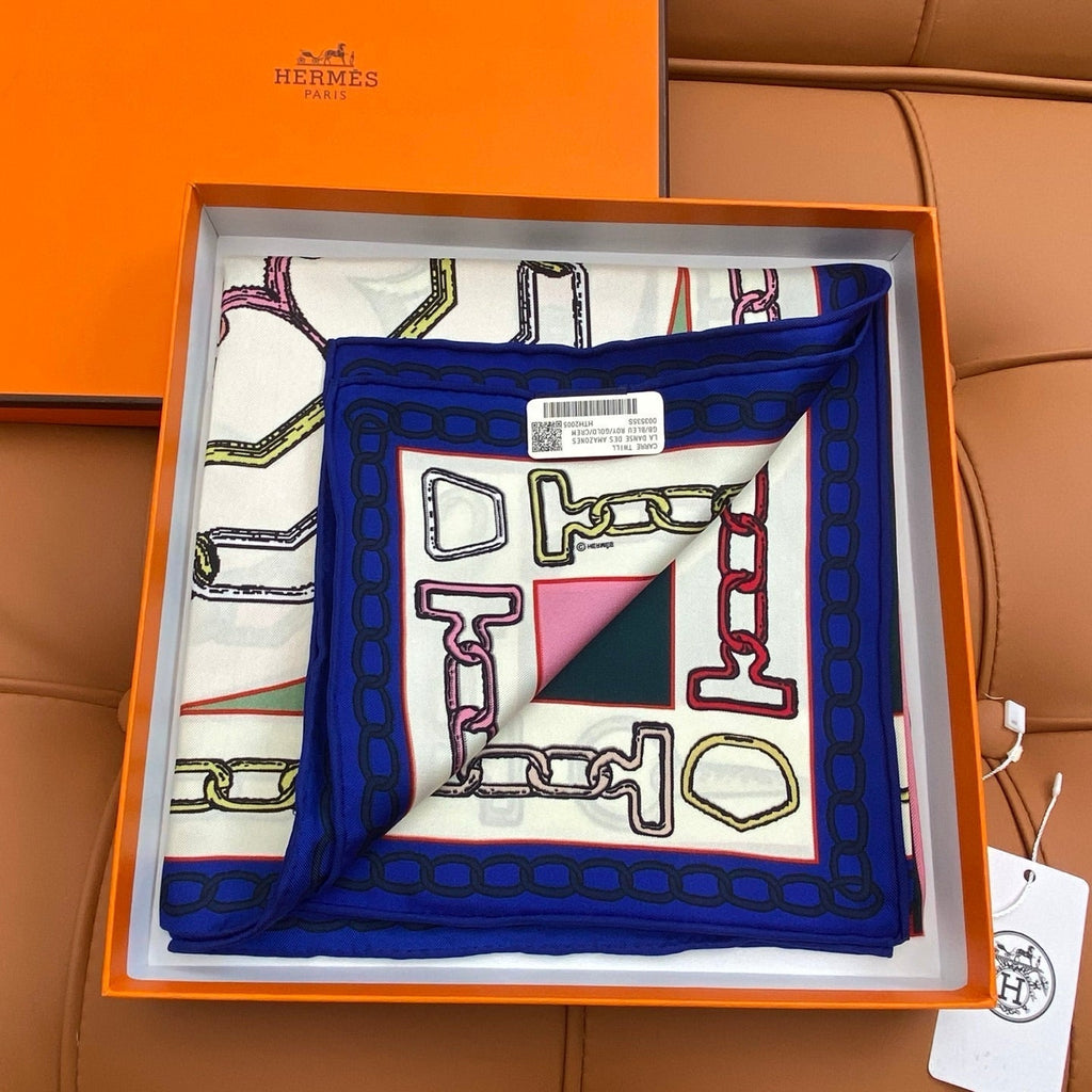 HERMES HERMES 25S SCARF 90 IN SILK 703667