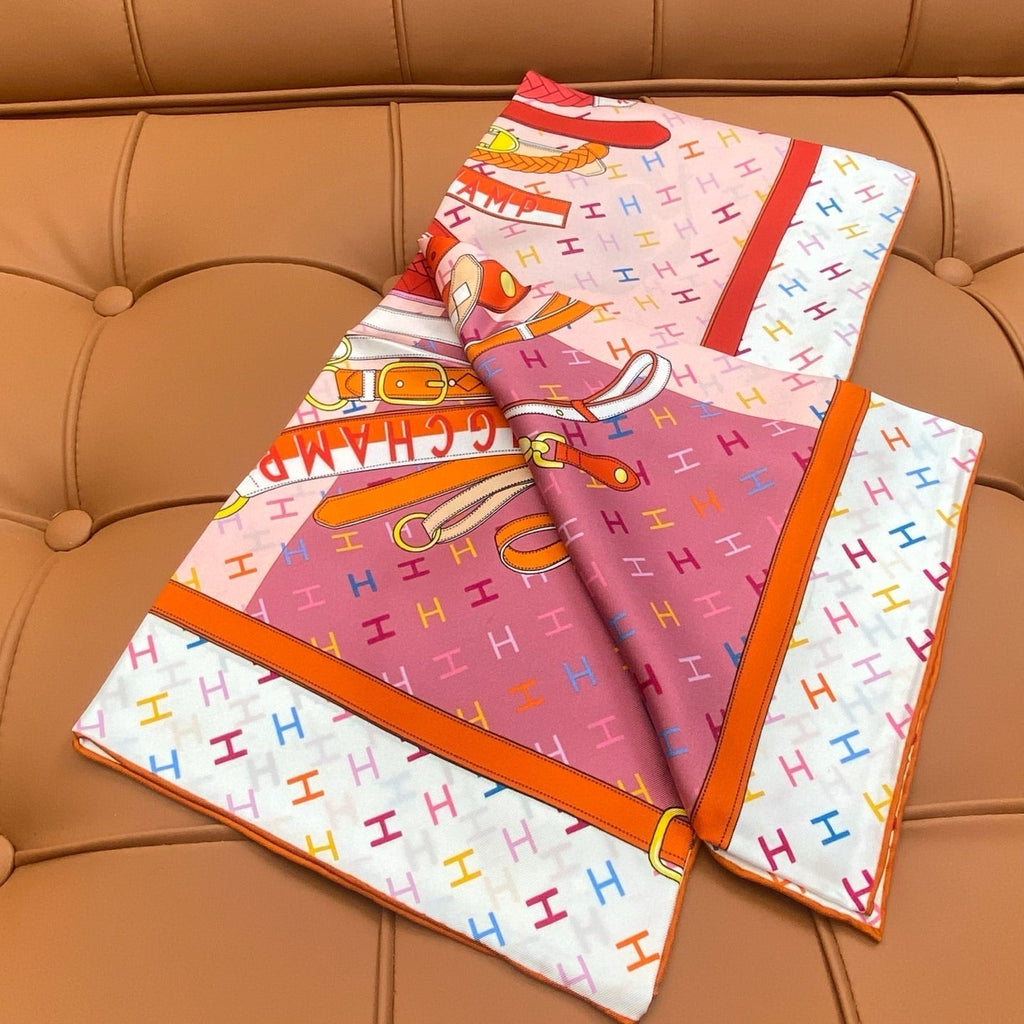HERMES HERMES 25S SCARF 90 IN SILK 703682