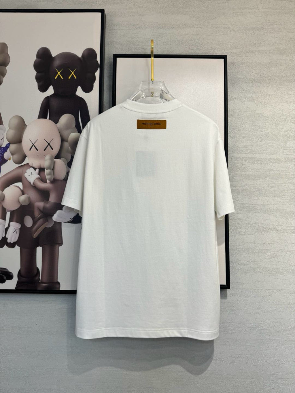 LOUIS VUITTON LV WHITE COTTON T-SHIRT 238912