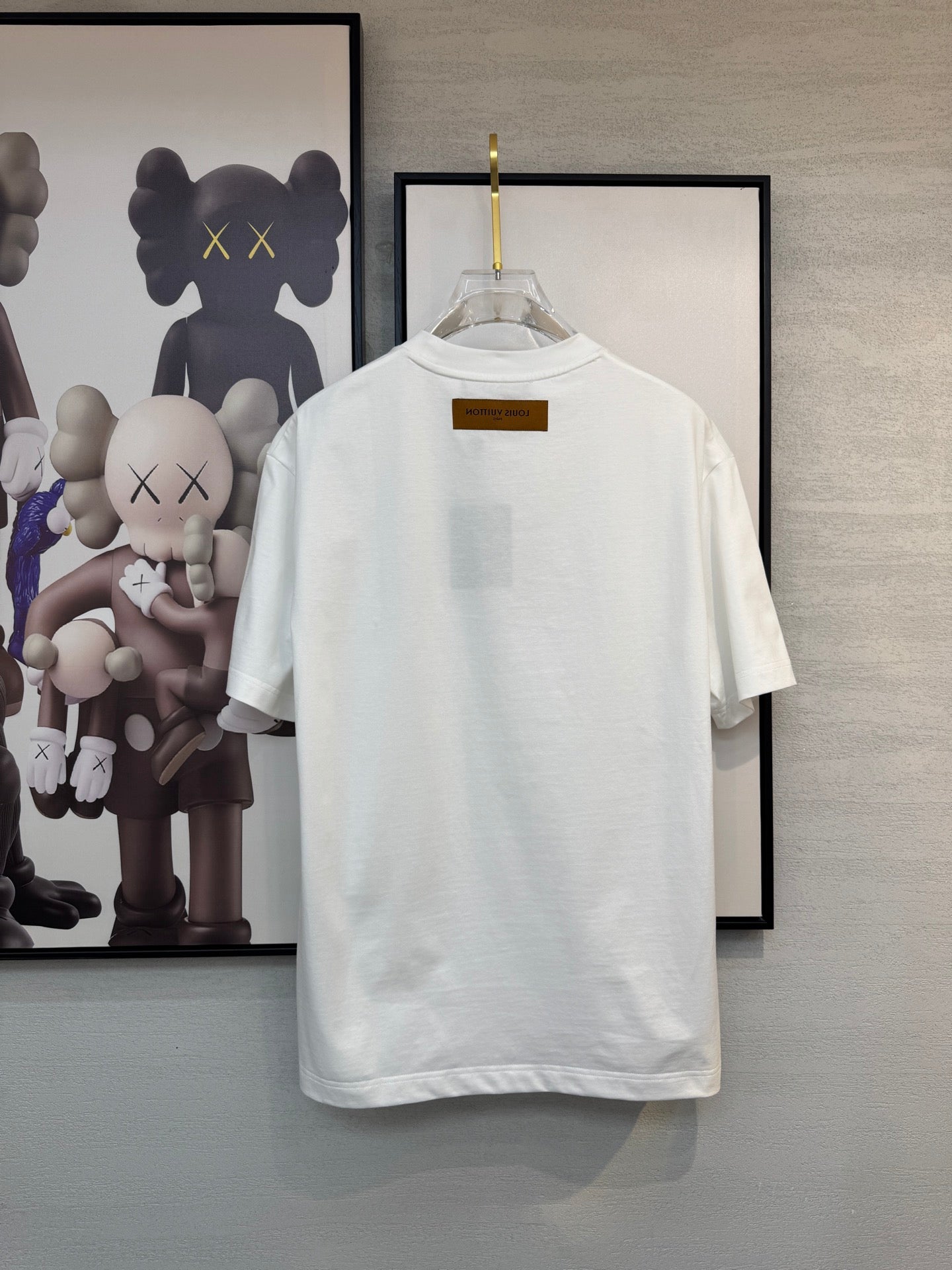 LOUIS VUITTON LV WHITE COTTON T-SHIRT 238918