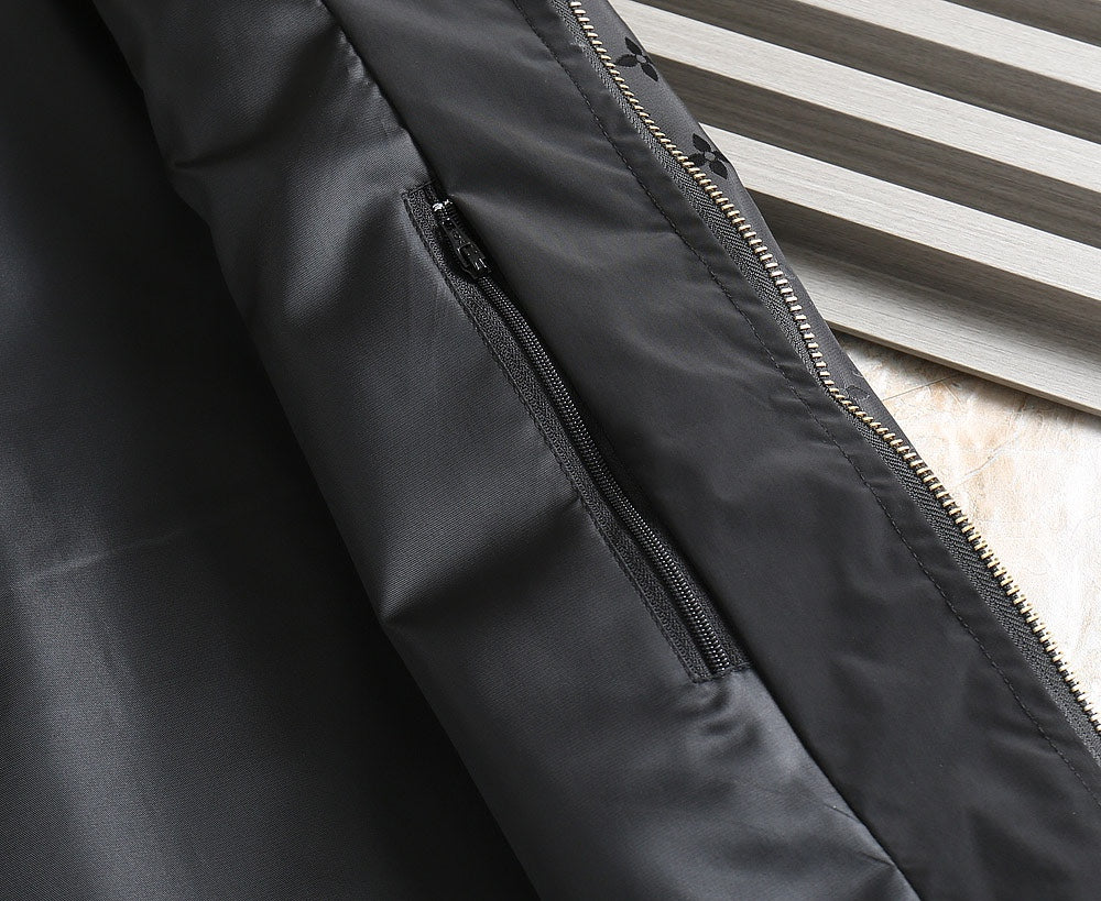 LOUIS VUITTON LV BLACK HOODED JACKET 239167