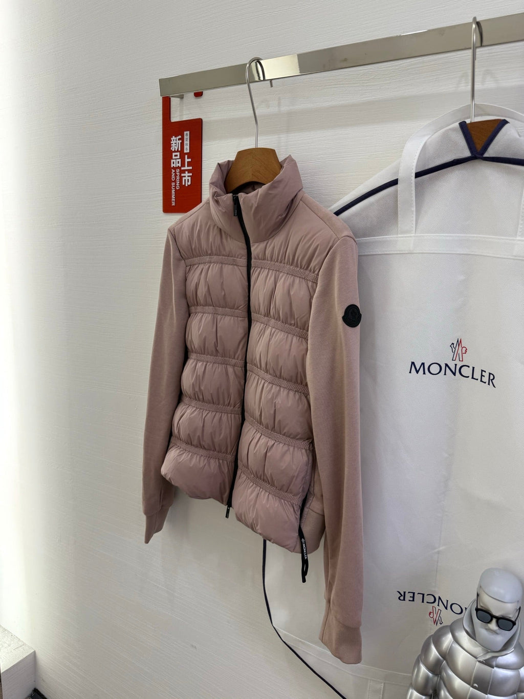 MONCLER 25S JACKET IN PINK 061