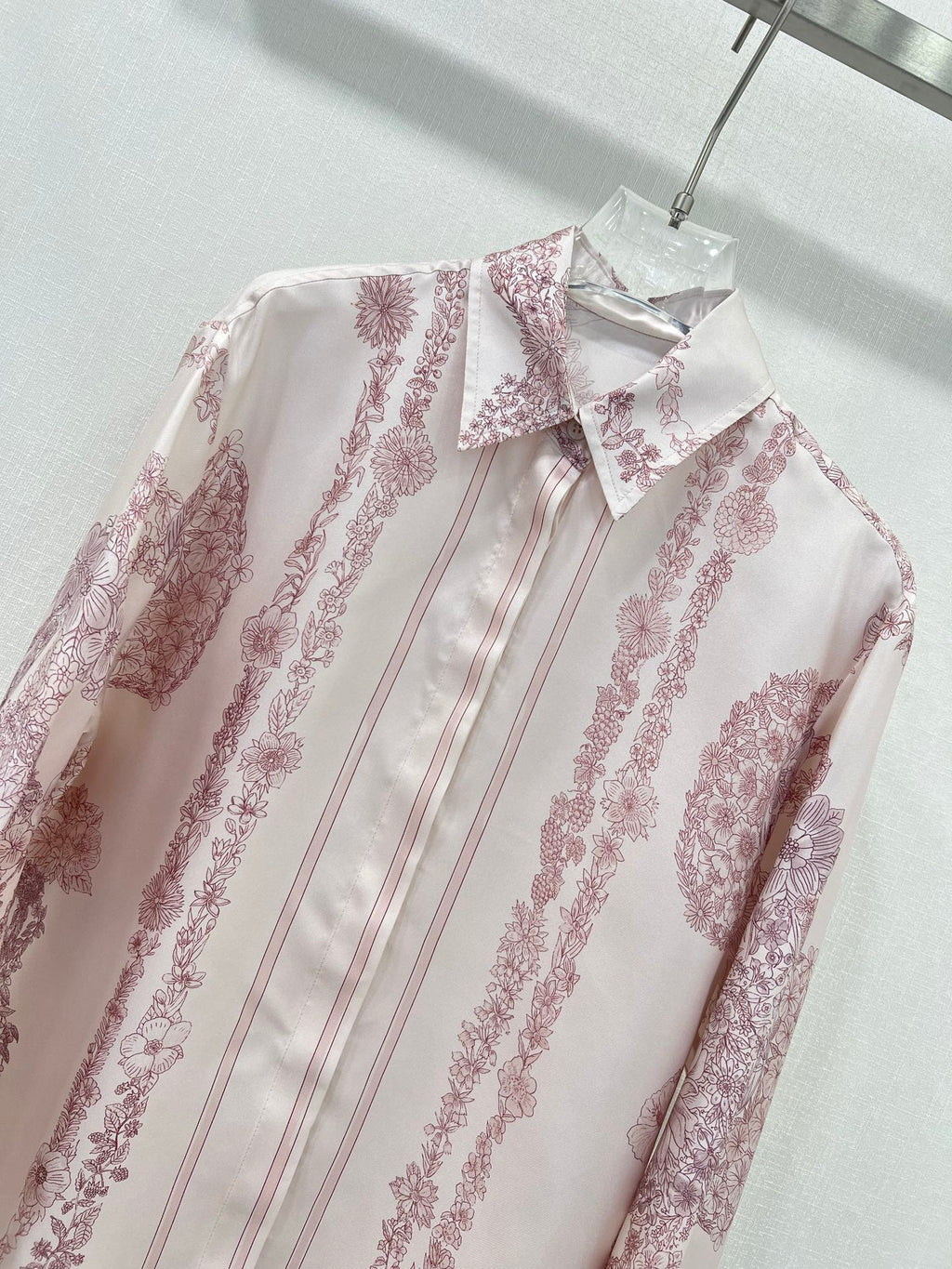 HERMES PRINTED SILK SHIRT 269262
