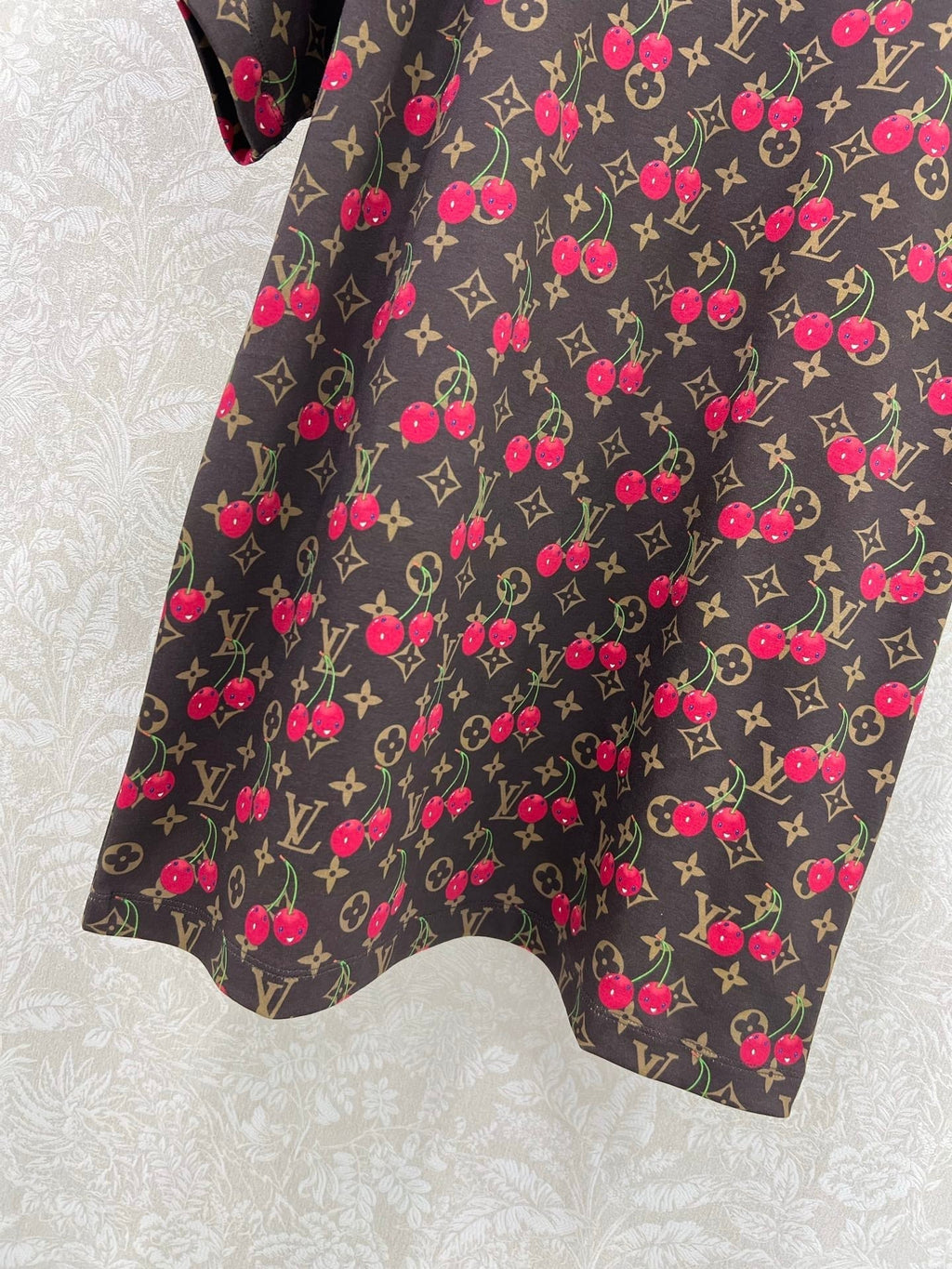 LOUIS VUITTON LOUIS VUITTON CHERRY BLOSSOM PRINT T-SHIRT 275069