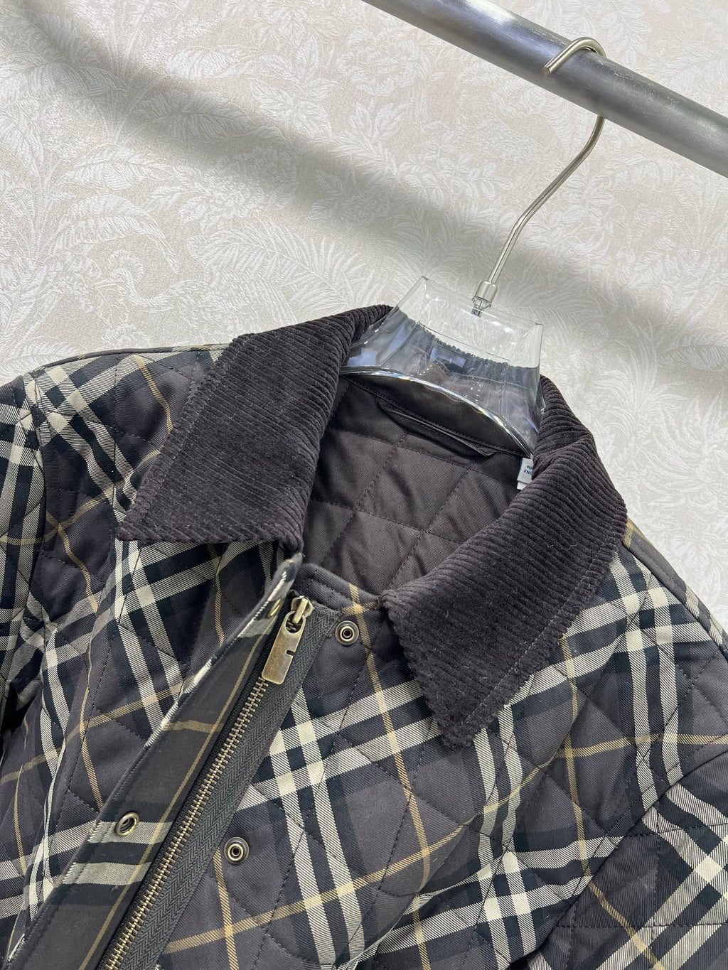 BURBERRY 25S COTTON PLAID JACKET 131