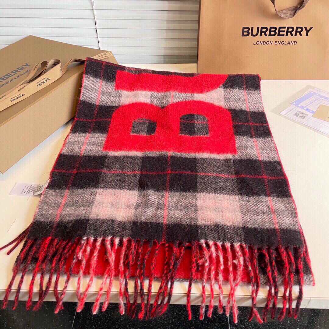 BBR SCARF 180 CM IN CASHMERE 525807