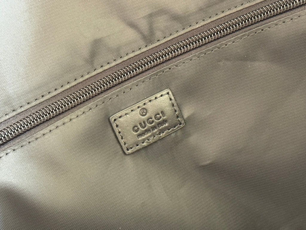 GUCCI NEXUS LARGE TOTE BAG 40 IN BLACK  NYLON