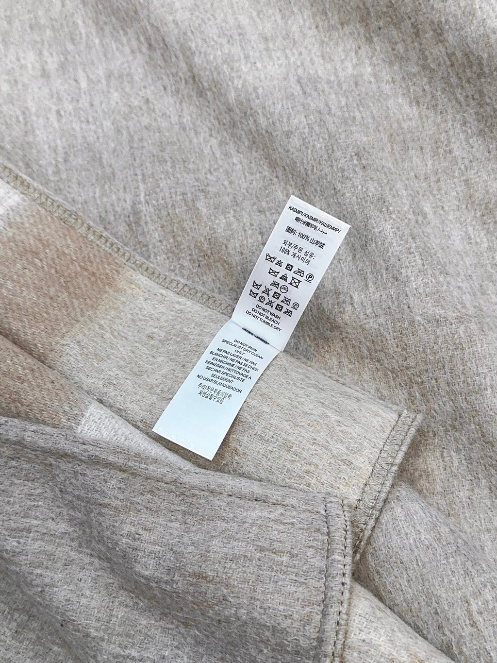 BURBERRY 25S DOUBLE-FACED CASHMERE COAT 201