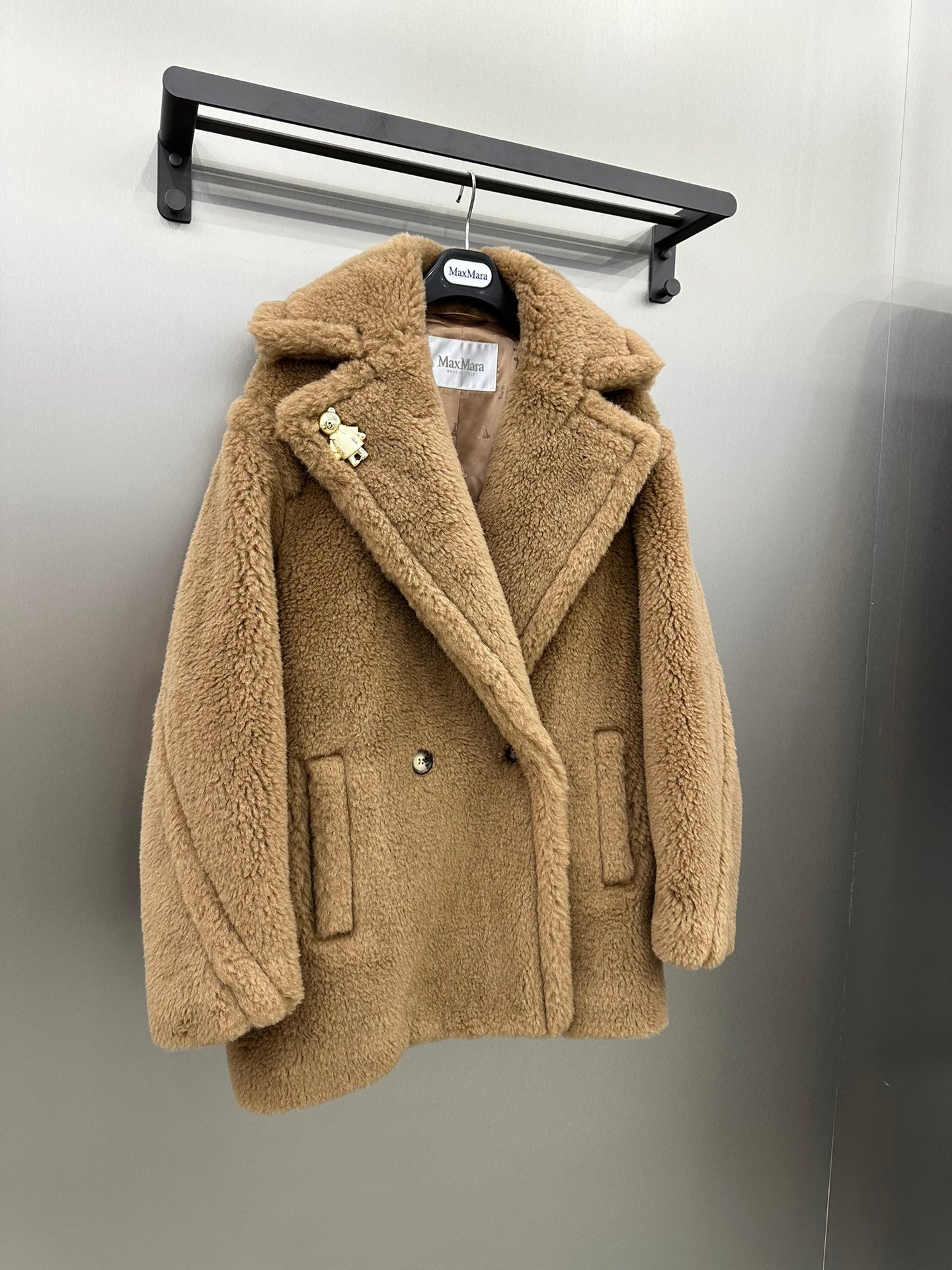MAX MARA 25S TEDDY SHORT JACKET 072