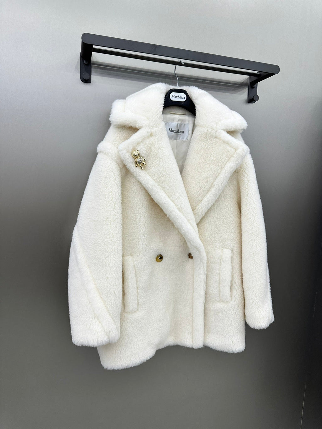 MAX MARA 25S TEDDY SHORT JACKET 071