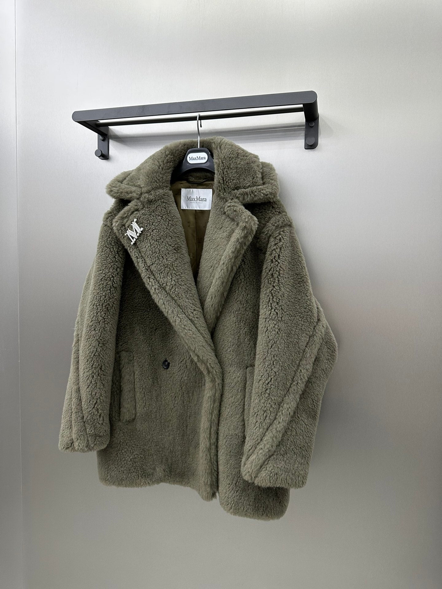 MAX MARA 25S TEDDY SHORT JACKET 068