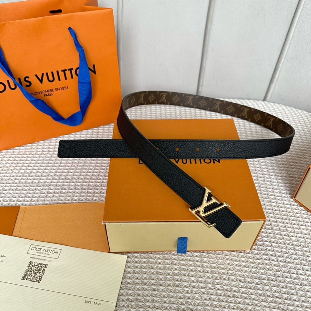 LOUIS VUITTON LV ICONIC 25 MM IN BROWN DAMIER CALFSKIN SILVER HARDWARE