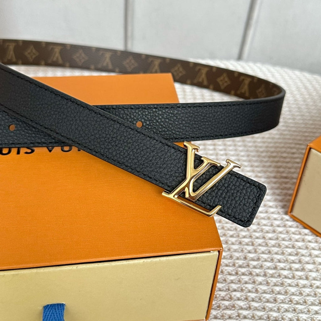 LOUIS VUITTON LV ICONIC 25 MM IN BROWN DAMIER CALFSKIN SILVER HARDWARE