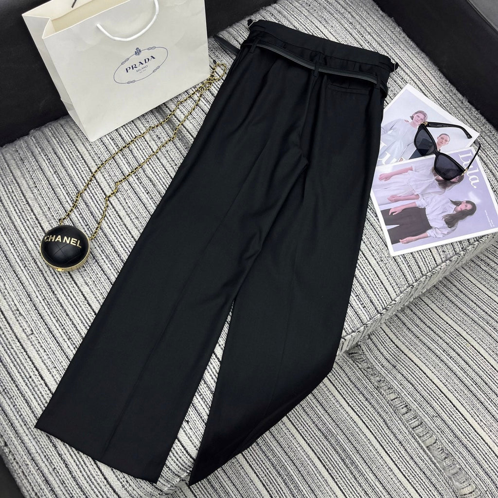 PRADA 25S STRAIGHT-LEG DRESS PANTS 346