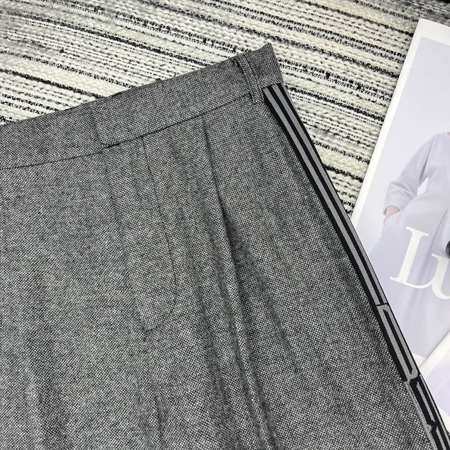 DIOR 25S STRAIGHT-LEG DRESS PANTS 801