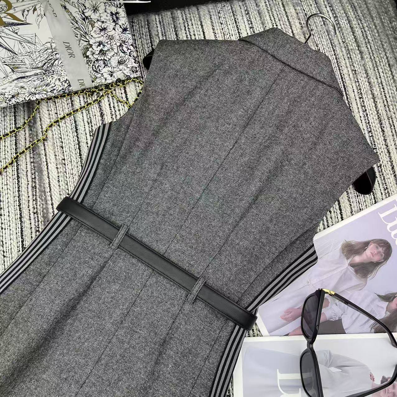 DIOR 25S LONG DOUBLE-BREASTED BLAZER DRESS 800