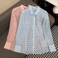 LOUIS VUITTON LONG SLEEVE SHIRT MONOPOLY PRINT FABRIC POLYESTER 266695