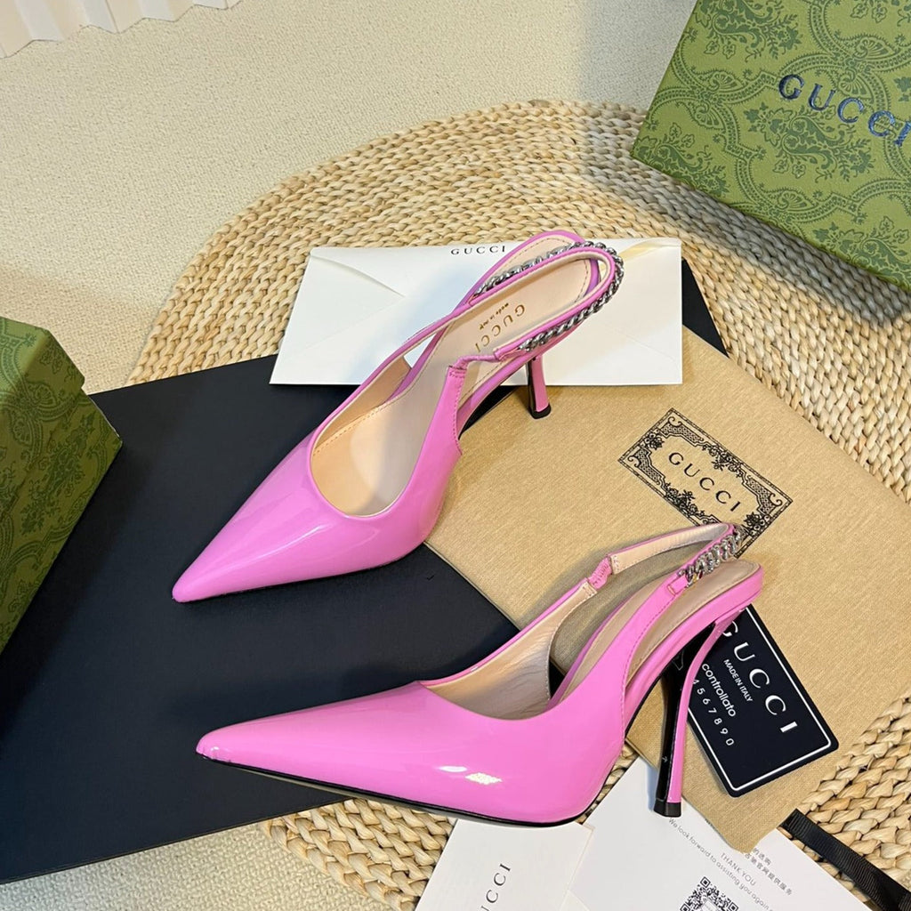 GUCCI Women's High Heels  Pink
