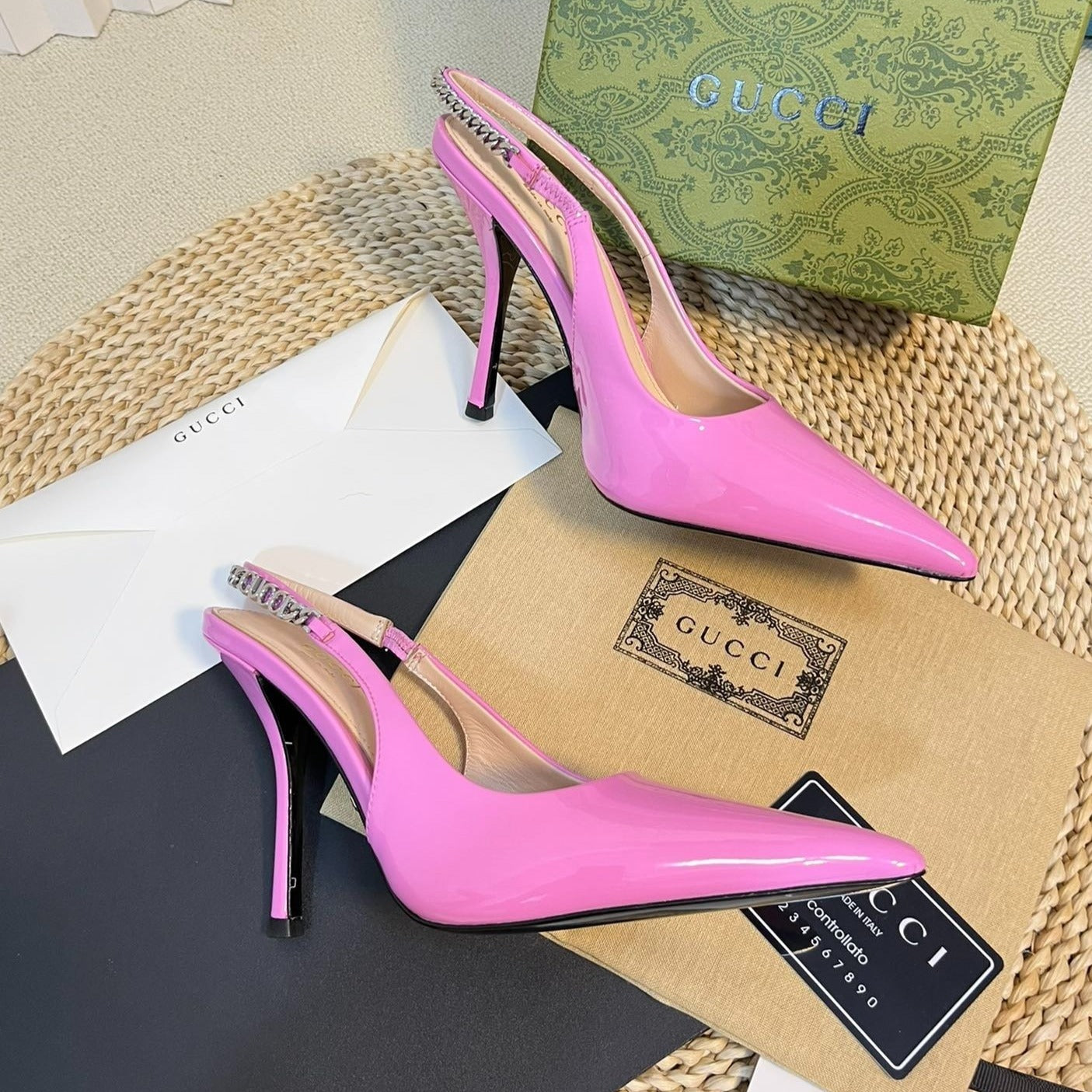 GUCCI Women's High Heels  Pink
