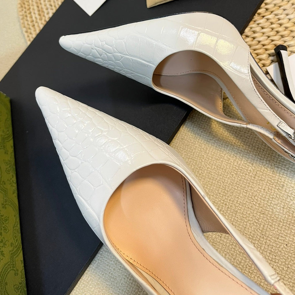 GUCCI Women's High Heels  White
