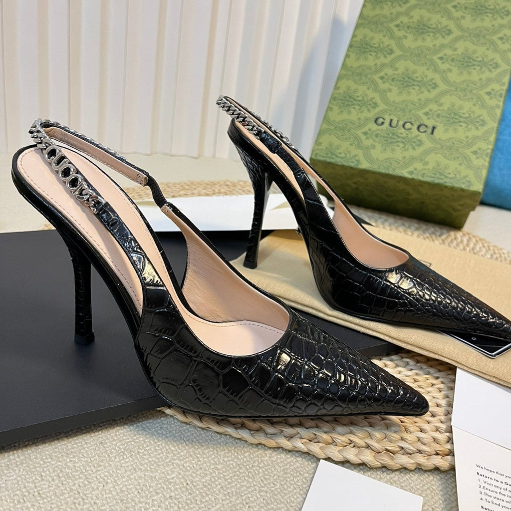 GUCCI Women's High Heels  Black