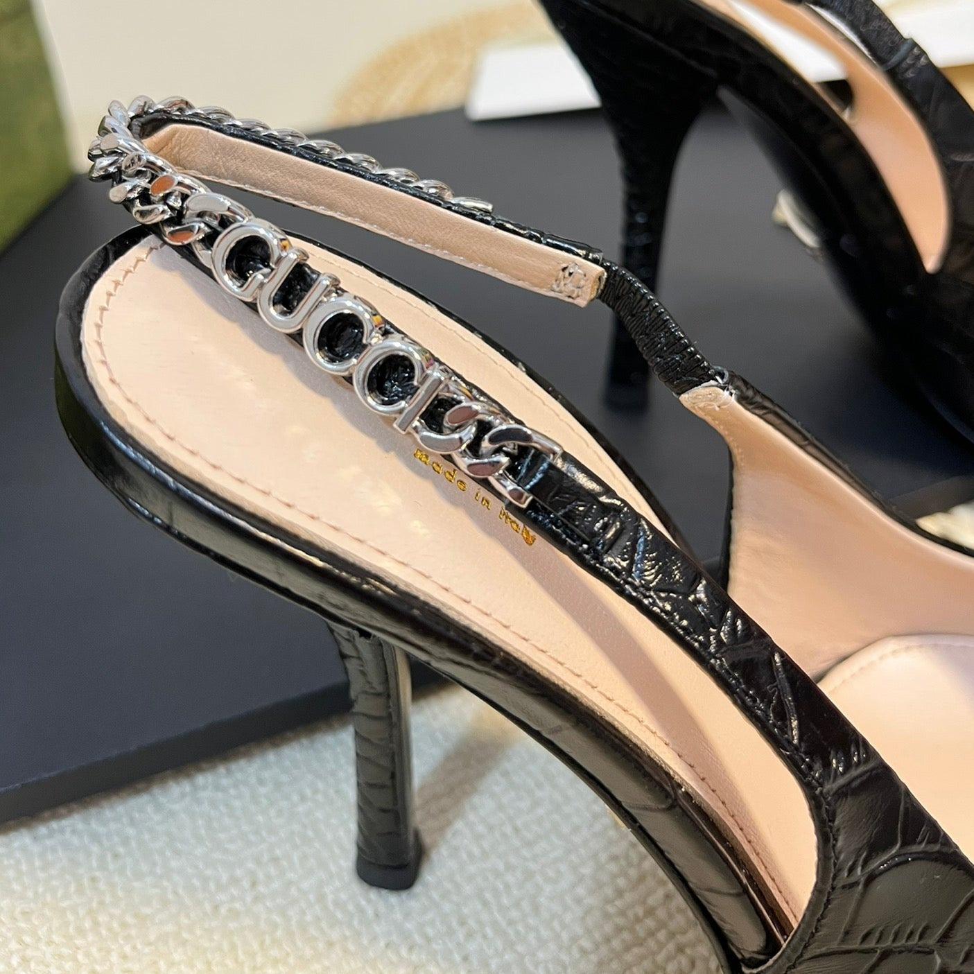 GUCCI Women's High Heels  Black