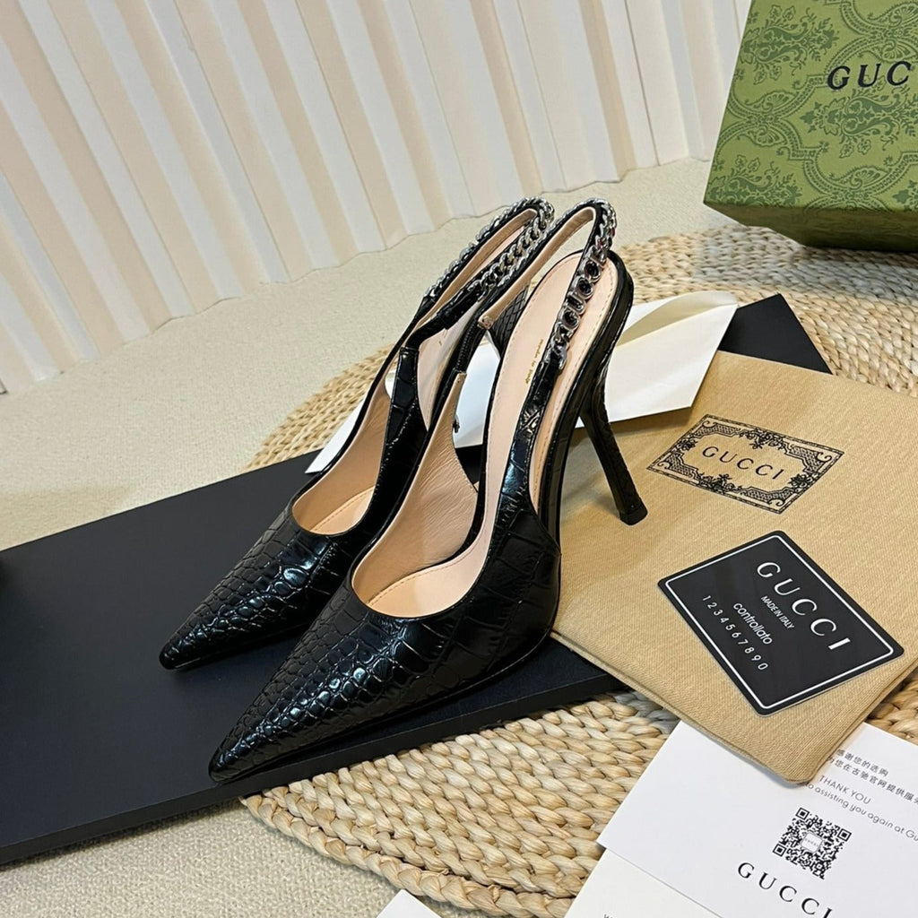 GUCCI Women's High Heels  Black