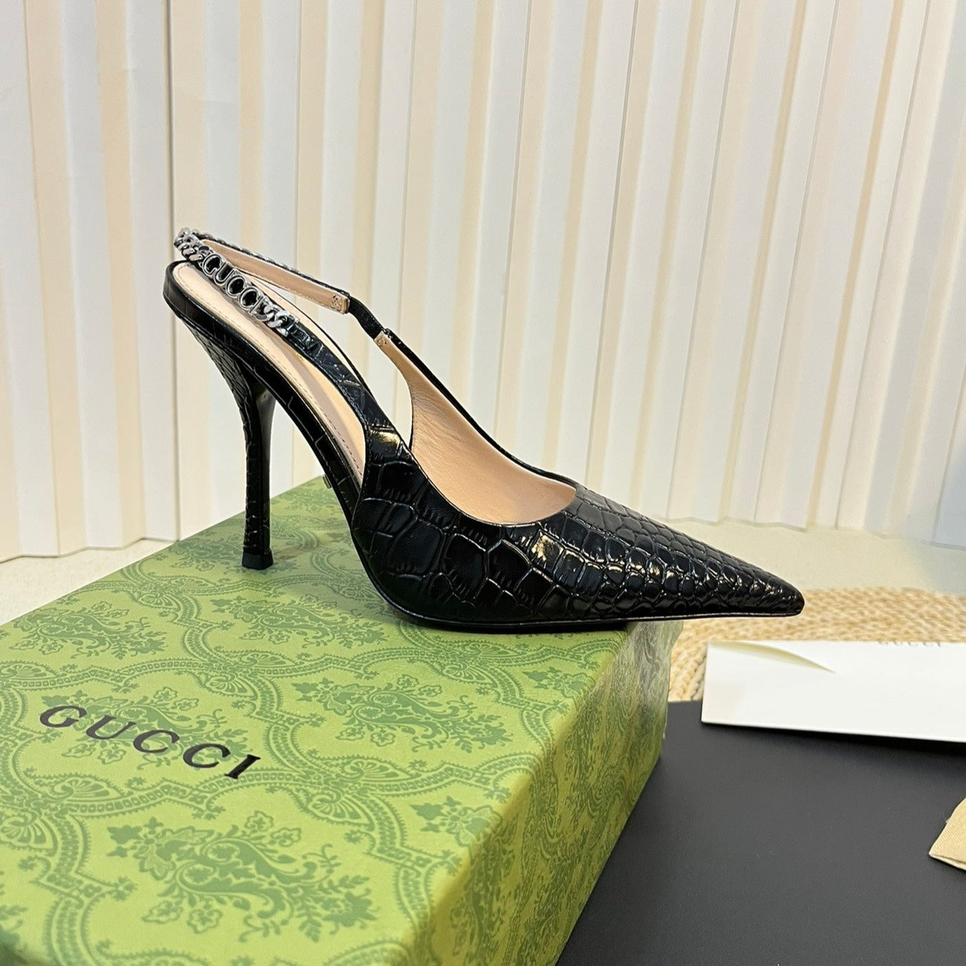 GUCCI Women's High Heels  Black