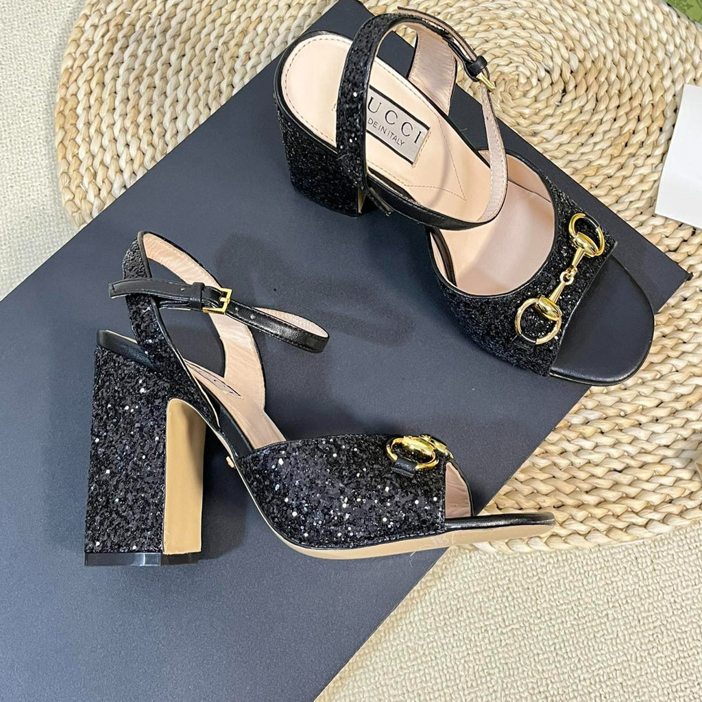 GUCCI Women Sandal High Heels Black
