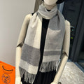 HERMES SCARF 180 CM IN COLORFUL CASERE 381230