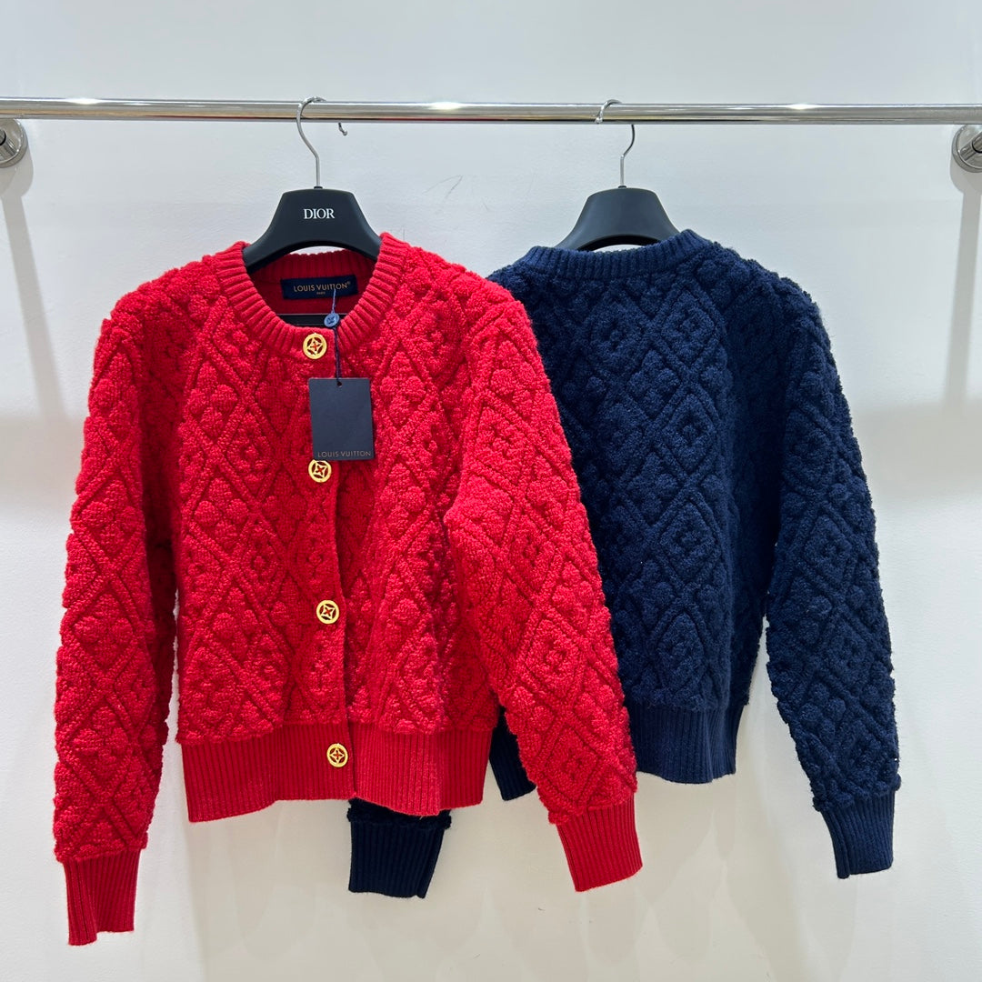 LOUIS VUITTON LV 25S CARDIGAN JACKET 0120