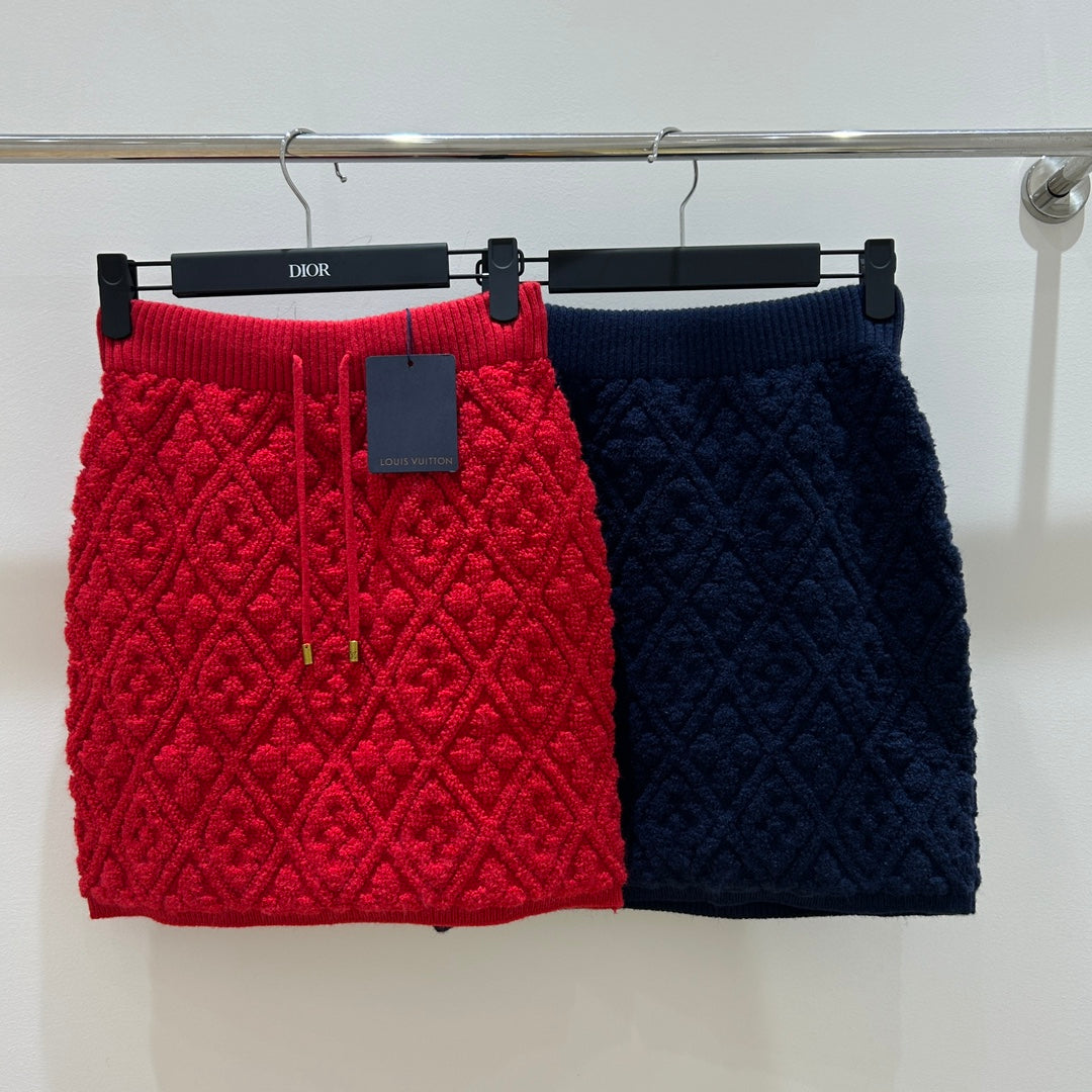 LOUIS VUITTON LV 25S MINI SKIRT 0117