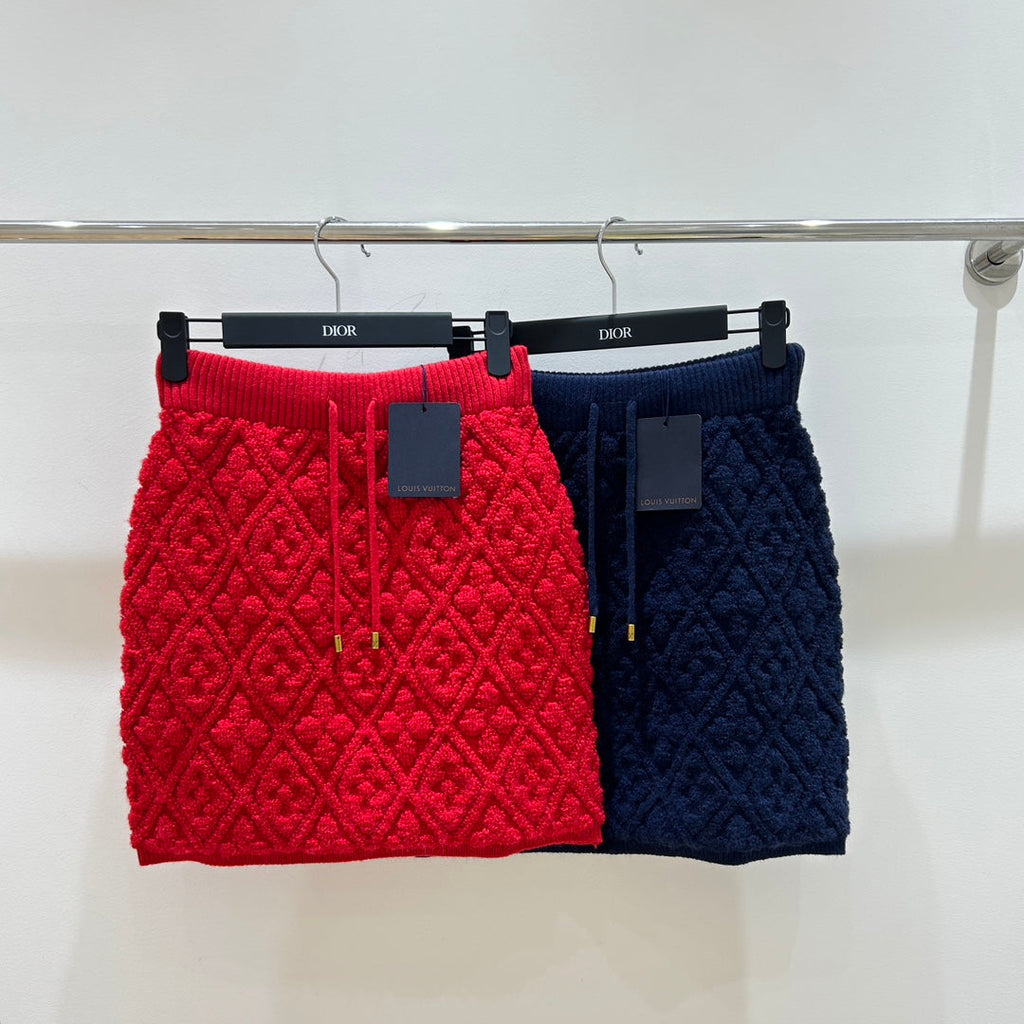LOUIS VUITTON LV 25S MINI SKIRT 0118