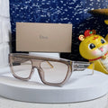 DIOR MONTAIGNE SUNGLASS CLUB M7U IN BROWN CLEAR ACETATE