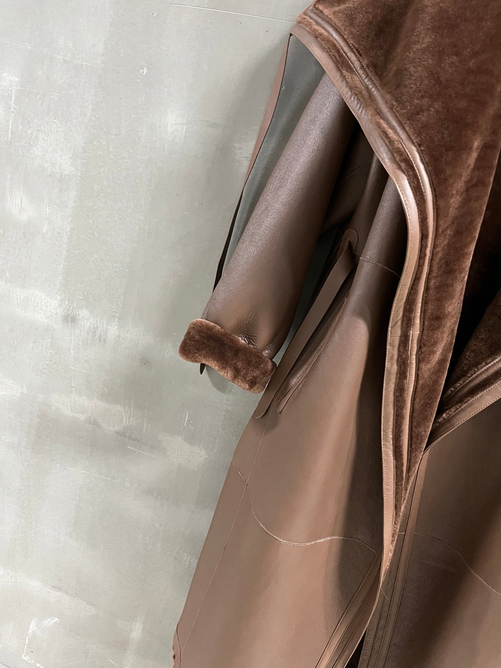 HERMES HERMES 25S TRENCH COAT 144