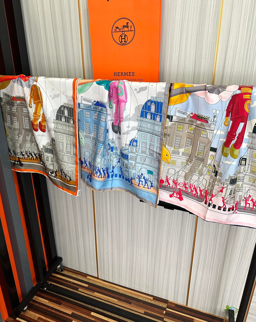 HERMES HERMES 25S SCARF 90 IN SILK 730547