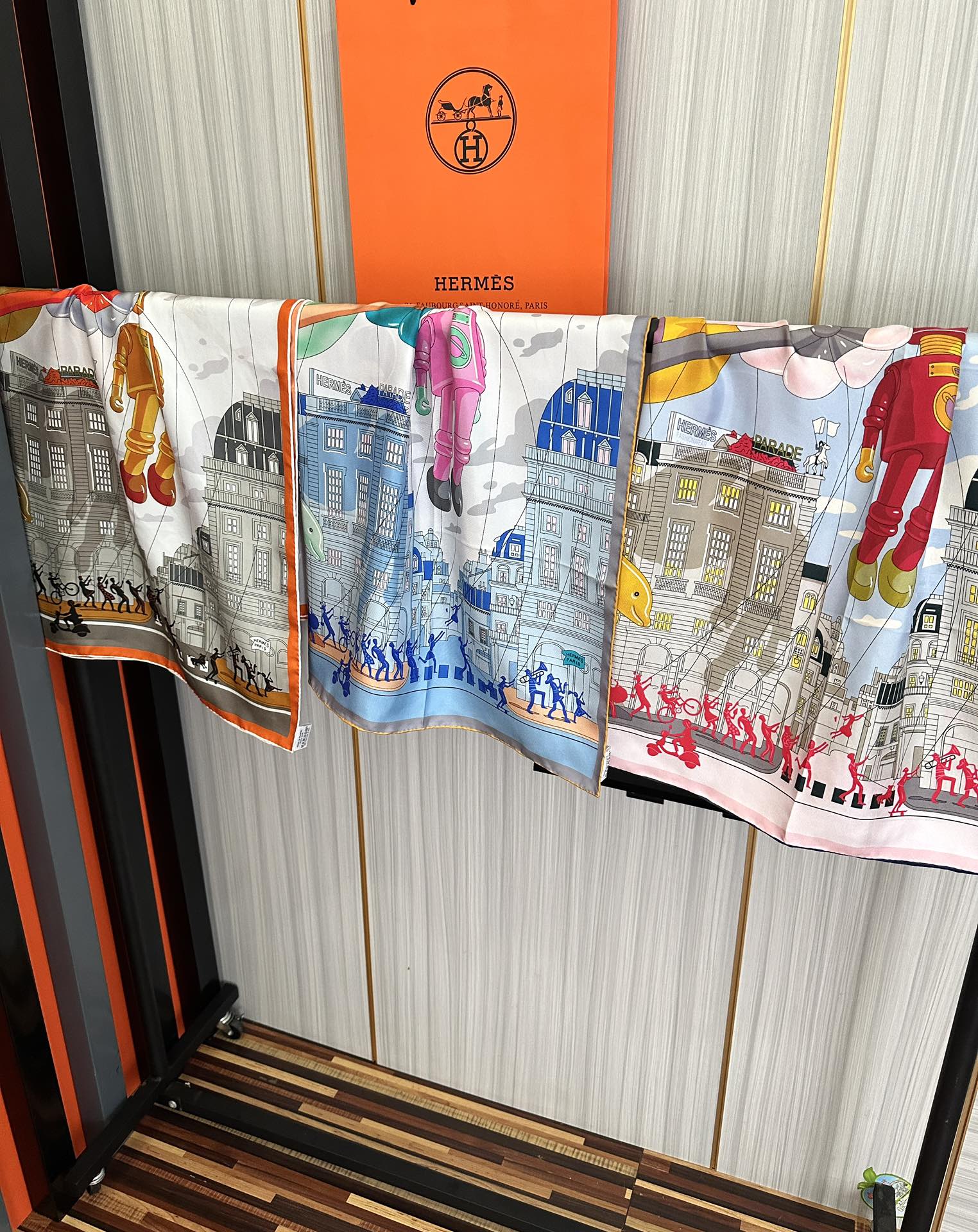 HERMES HERMES 25S SCARF 90 IN SILK 730547