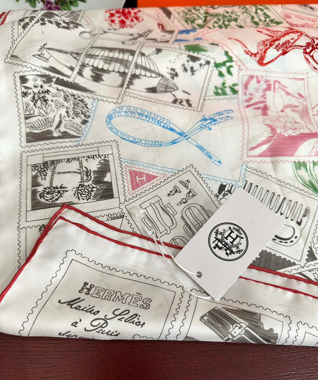 HERMES HERMES 25S SCARF 90 IN SILK 732035