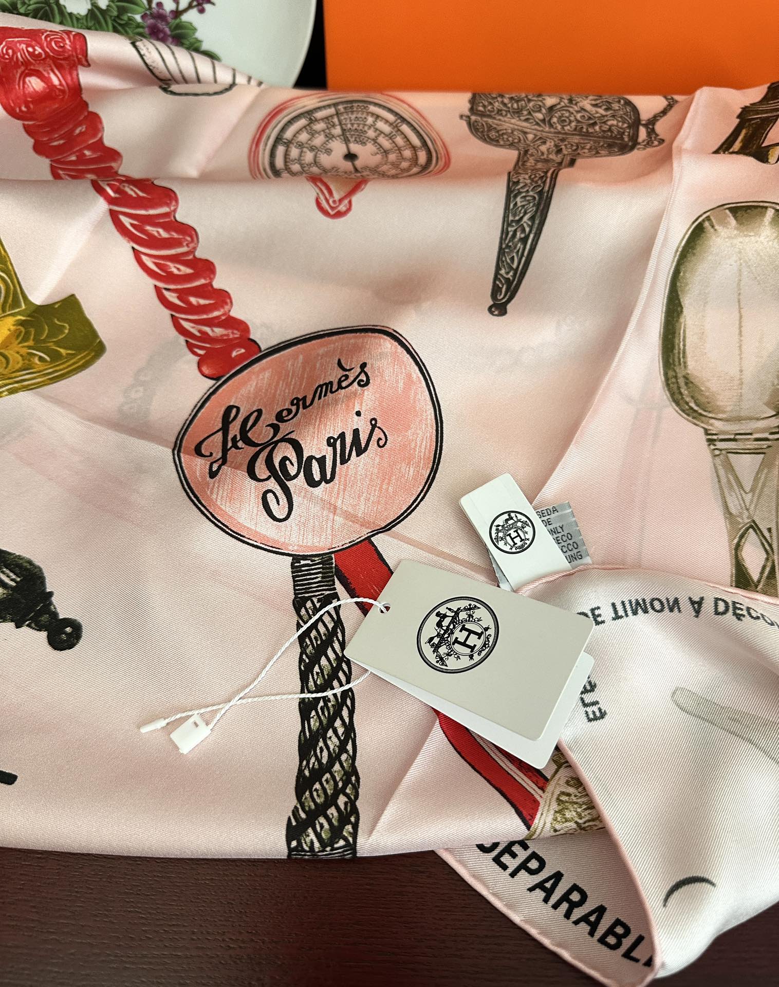 HERMES HERMES 25S SCARF 90 IN SILK 004