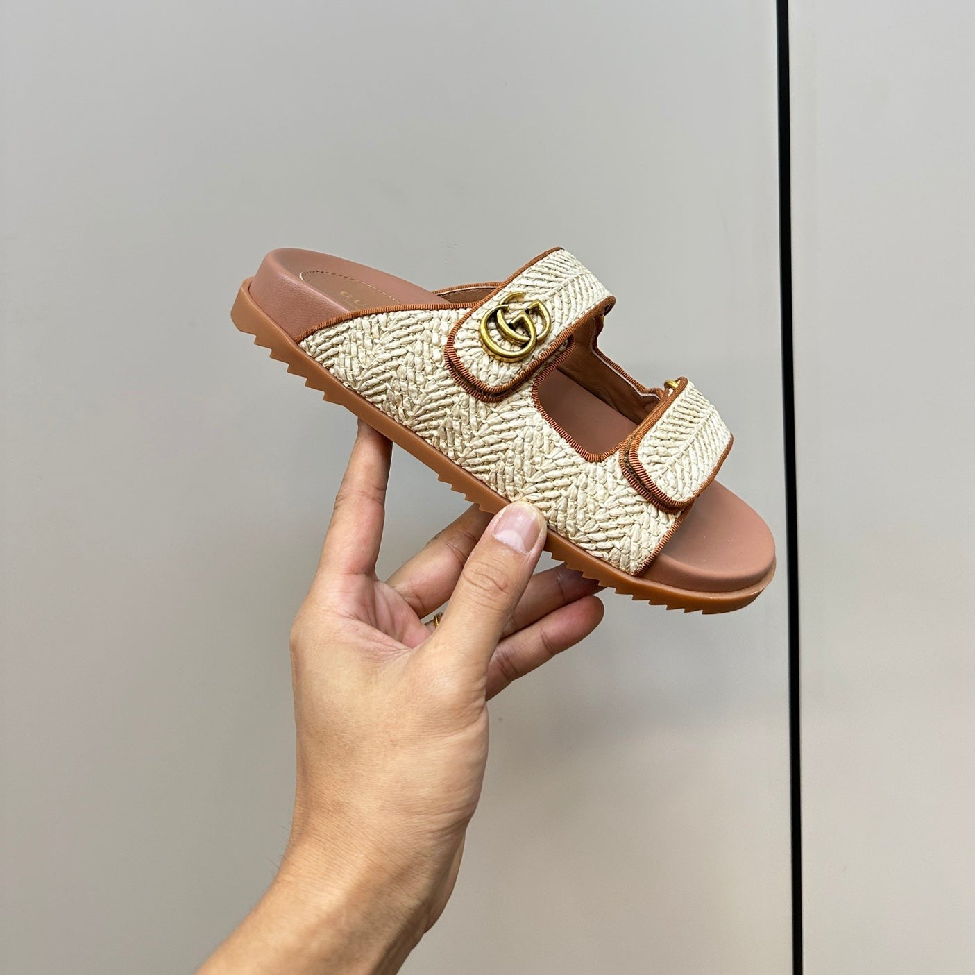 GUCCI Double G ' Brown