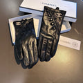CHANEL GLOVES IN BLACK LAMBSKIN 466772