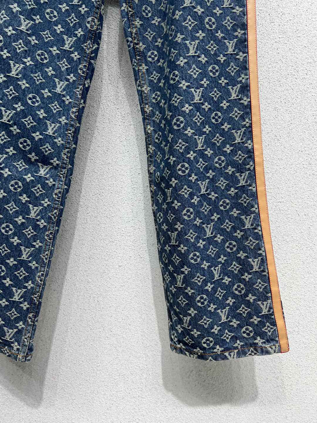 LOUIS VUITTON LV Monogram Denim Tailored Pants