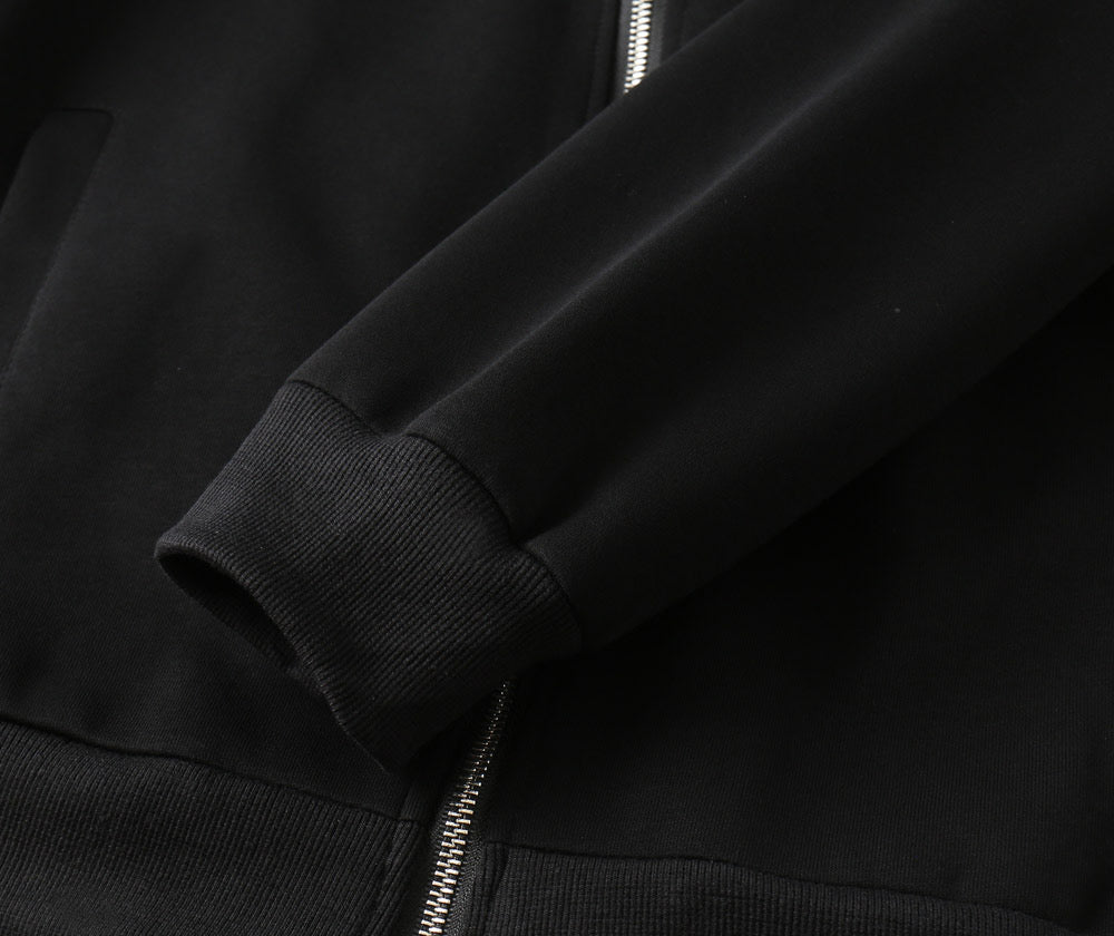 LOUIS VUITTON LV BLACK JACKET EMBROIDERED LOGO 239045