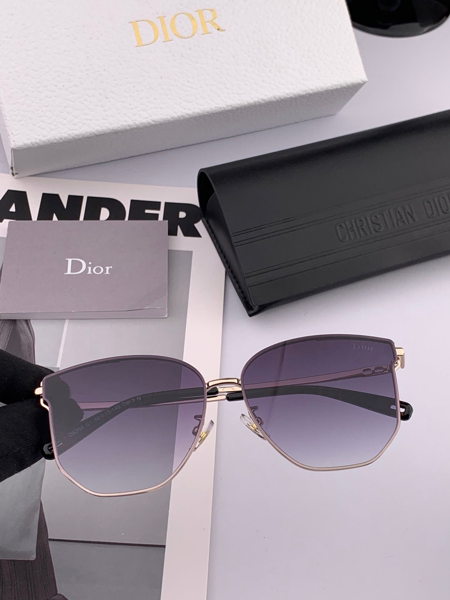 DIOR MONTAIGNE SUNGLASS CD4635 IN ACETATE