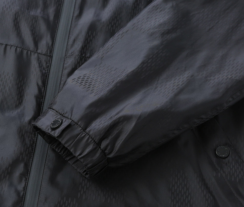 LOUIS VUITTON LV BLACK DAMIER WINDBREAKER JACKET 239097