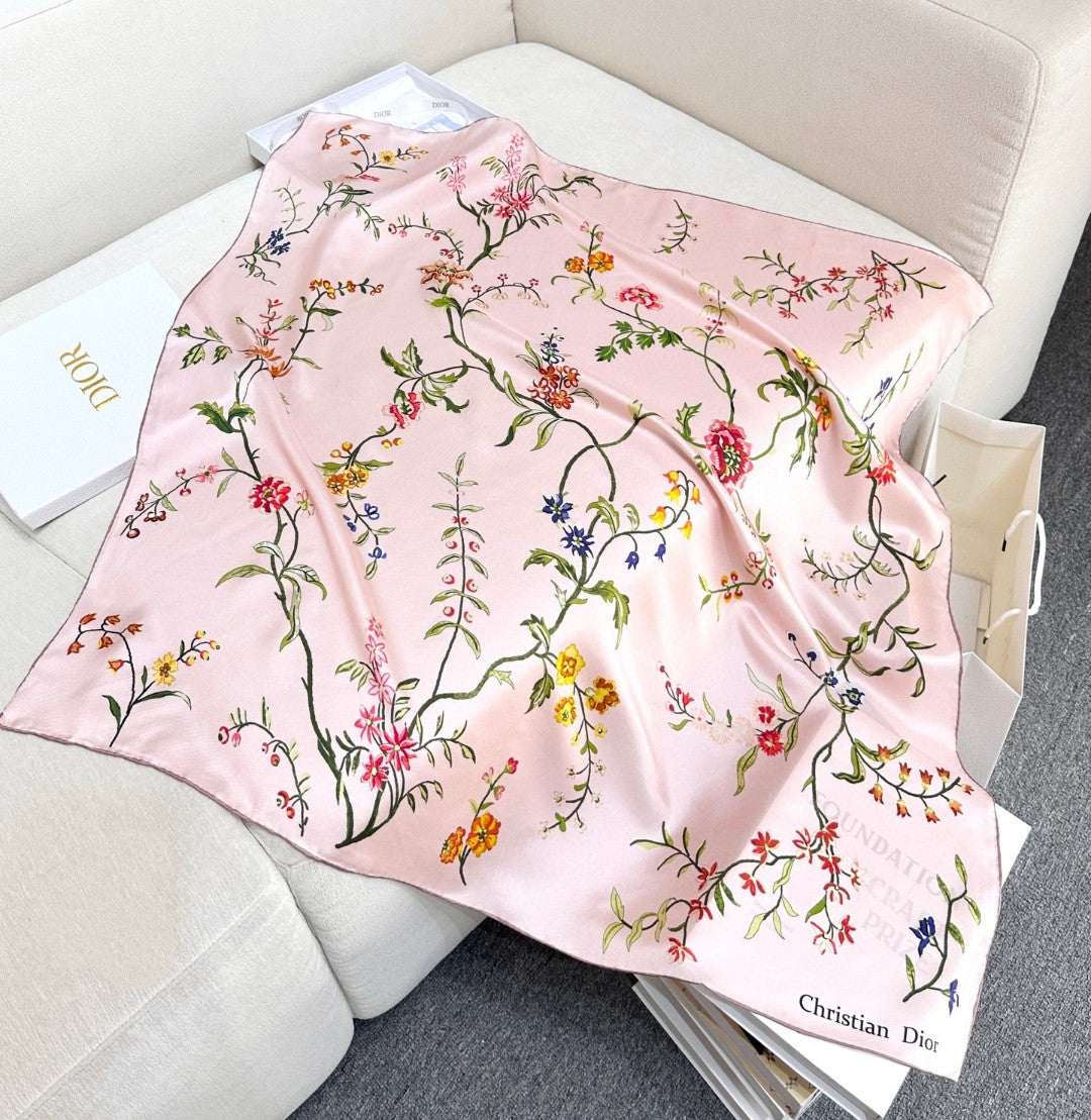 DIOR SCARF 90 CM IN SILK 646488