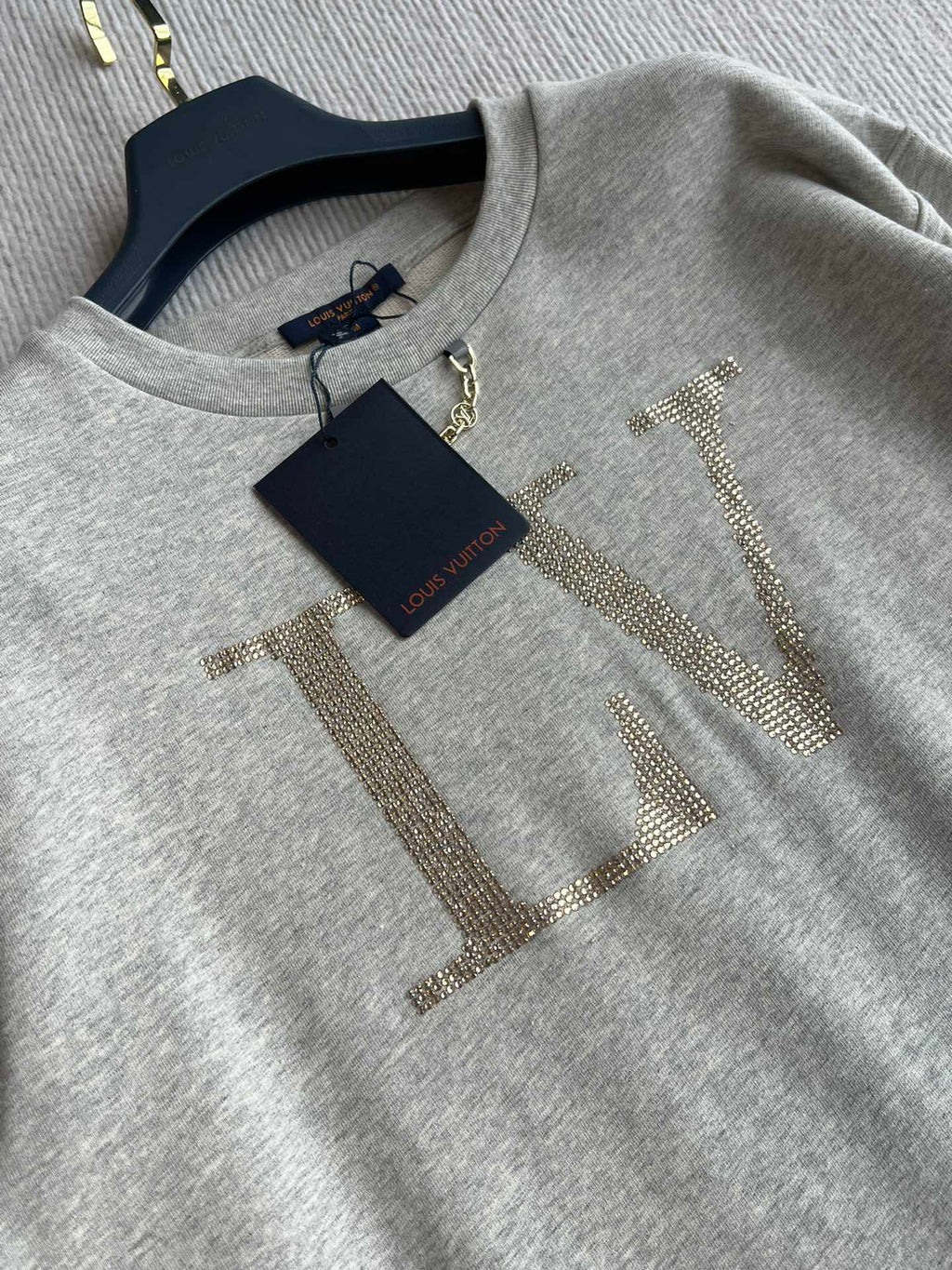 LOUIS VUITTON LOUIS VUITTON LONG DIAMOND SWEATSHIRT 275678