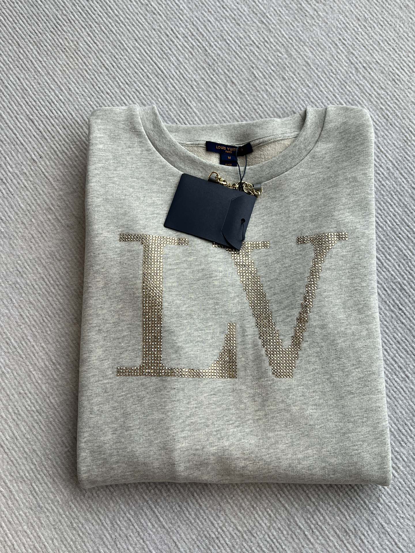 LOUIS VUITTON LOUIS VUITTON LONG DIAMOND SWEATSHIRT 275678