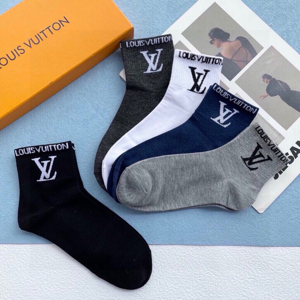 LOUIS VUITTON LOW-CUT SOCKS 416026 (1 BOX)