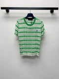 LOUIS VUITTON LV STRIPED CREW NECK T-SHIRT 268098